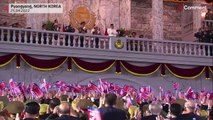 Corea del Norte exhibió su mayor misil balístico en el desfile del 90 aniversario de su ejército