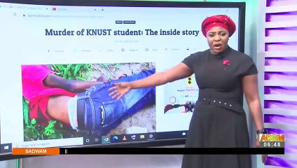 Update: Murder of KNUST Level 200 Student - Badwam Afisem on Adom TV (26-4-22)