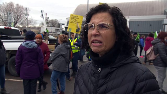 Manifestation fonctionnaires