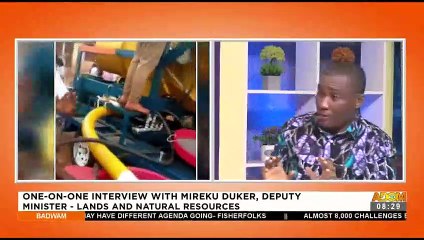 One-On-One With Mireku Duker, Deputy Minister - Lands and Natural Resource -  Adom TV (26-4-22)