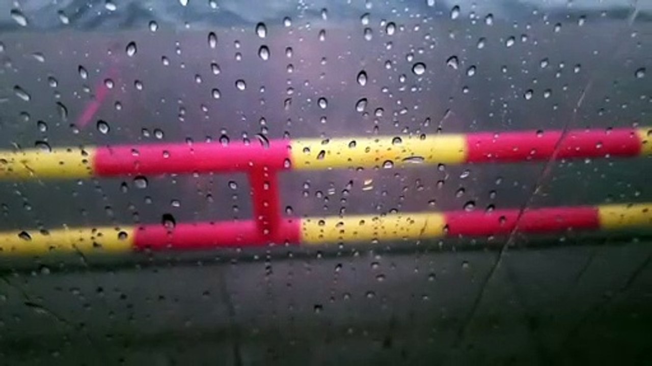 Rain falls in Surabaya PT PAL