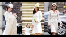 Kate Middleton Recycles Her Outfit From Two Major Royal Occasions: a Christening and a Wedding!