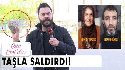 Harun Güneş, Esra Erol'da ekibine saldırdı!  - Esra Erol'da 26 Nisan 2022