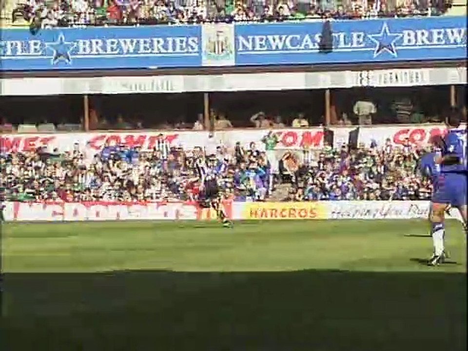 Season 1994-95 -  Newcastle United vs Chelsea - 10.09.1994