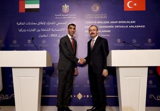 BİRLEŞİK ARAP EMİRLİKLERİ KAPSAMLI EKONOMİK ORTAKLIK ANLAŞMASI MÜZAKERELERİ BAŞLADI