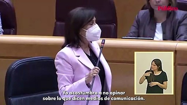 Margarita Robles: ¿El 'New Yorker'? No conozco este medio de comunicación