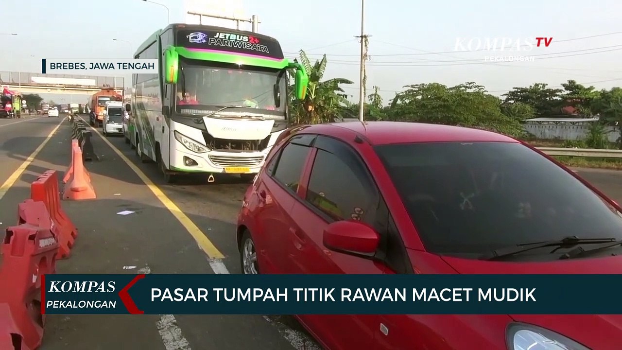 Pasar Tumpah Jadi Titik Rawan Macet Mudik