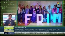 Movimientos feministas celebran XVII Congreso de la Federación Democrática Internacional de Mujeres