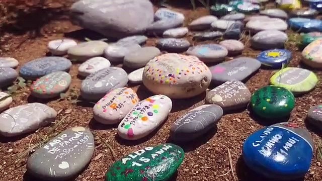 Palermo 109 ciottoli dipinti a mano, gli studenti ricordano le giovani vittime di mafia