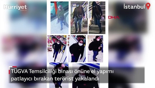 Gaziosmanpaşa TÜGVA Temsilciliği binası önüne el yapımı patlayıcı bırakan terörist yakalandı