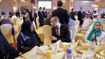 توافد المشاركين في إفطار الأسرة المصرية بحضور الرئيس السيسي