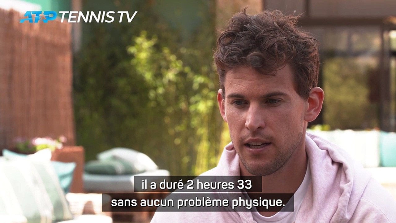 Estoril - Thiem évoque son retour et ses problèmes physiques