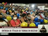 Bolívar | GMVV entregó 150 títulos de propiedad de tierras urbanas en el municipio Caroní