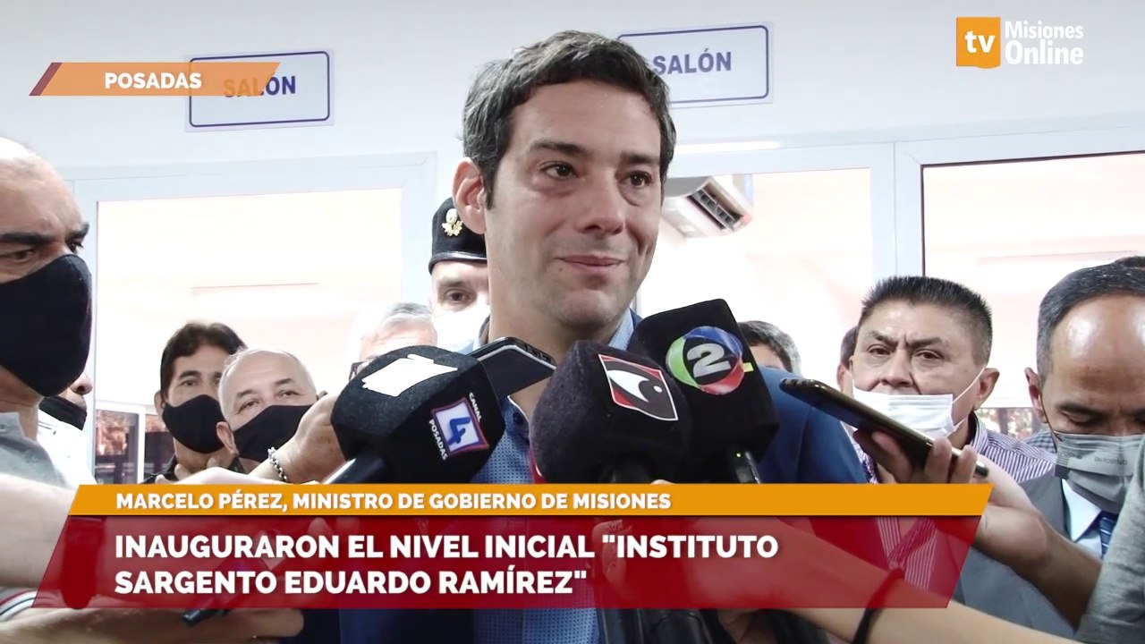 Inauguraron el nivel inicial "Instituto  Sargento Eduardo Ramírez"