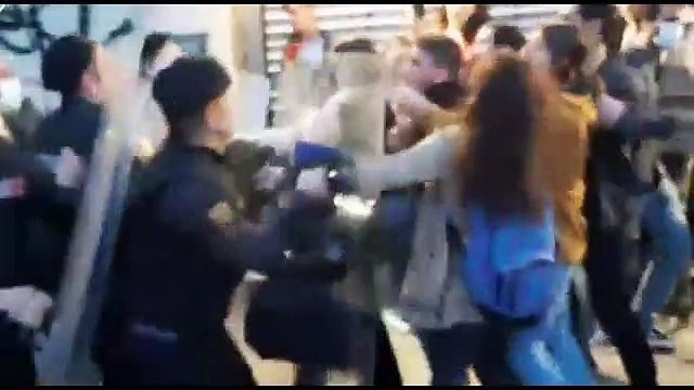 Gezi Davası Protestosuna Polis Müdahalesi