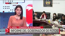 Gobernador potosino responde en informe oral a preguntas sobre el caso ambulancias