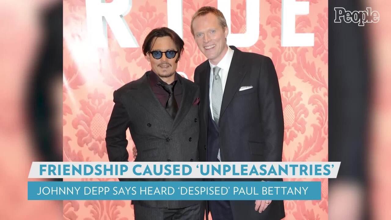 Johnny Depp Says Amber Heard 'Despised' Paul Bettany Because He Was a 'Threat' to Their Time Together