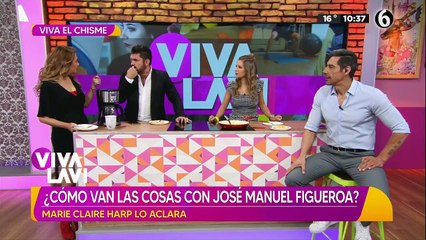 Marie Claire Harp aclara como va su relación con José Manuel Figueroa