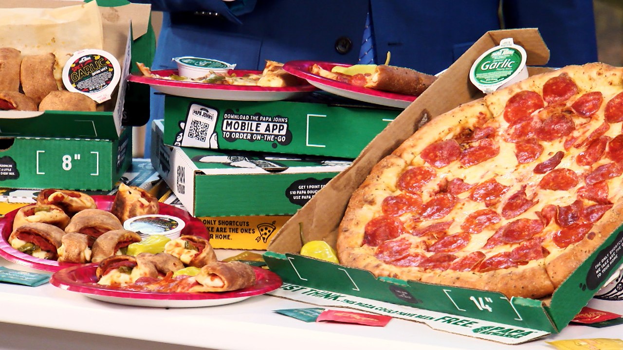 It’s Papa John’s Epic, Pepperoni Stuffed Crust and Spicy Pepperoni