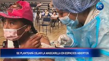 Se planteará dejar la mascarilla en espacios abiertos