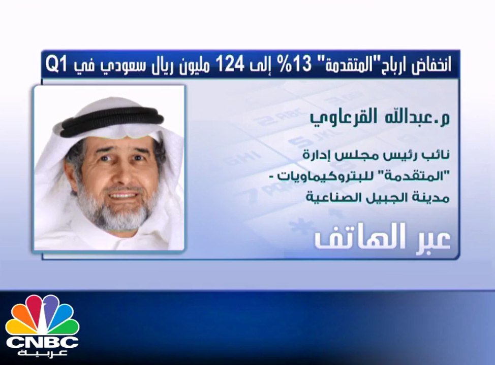 القرعاوي لـ CNBC عربية: كفاءة إنتاج المتقدمة لل...