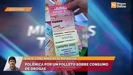 Polemica sobre una campaña de prevención de consumo de droga