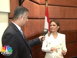 سحر نصر لـ CNBCعربية: سيتم تشكيل لجنة وزارية لإصدار أول مسودة للائحة التنفيذية لقانون الاستثمار لعرضها على رئيس الوزراء