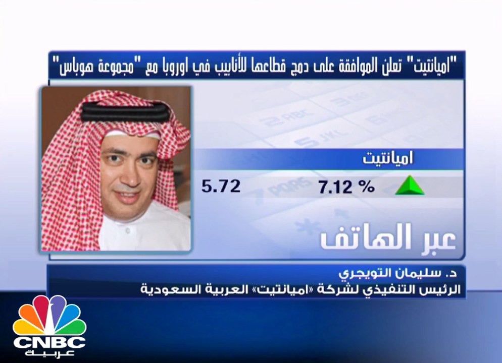 التويجري لـ CNBC عربية: قرار الاندماج بين اوميا...