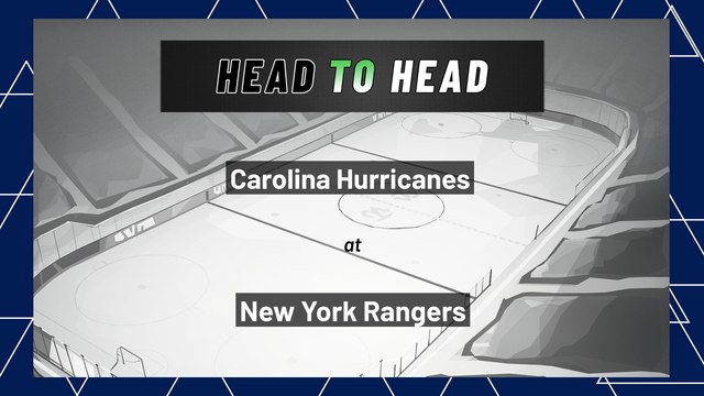 Carolina Hurricanes At New York Rangers: Total Goals Over/Under, April 26, 2022