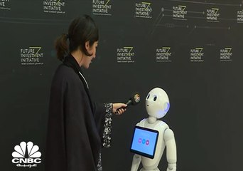 ALEX   وPEPPER  من أشهر الروبوتات في مبادرة مستقبل الاستثمار بالرياض