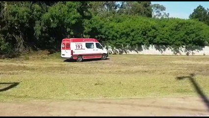 Paciente com dengue hemorrágica é transferido às pressas ao Hospital Universitário