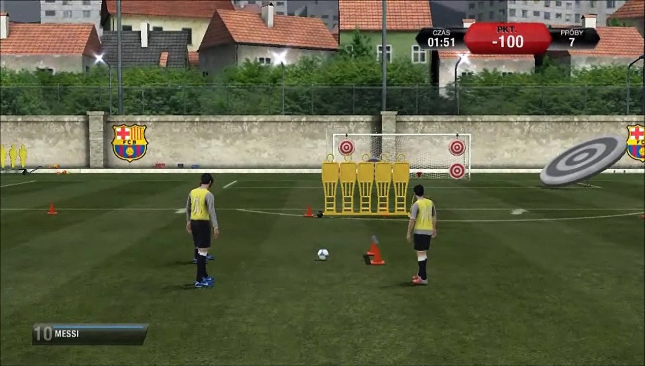 FIFA 13 training games - free throws - gold level