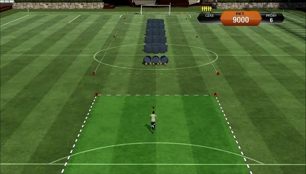 FIFA 13 training games - gr pass - belly level