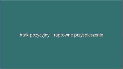 FIFA 13 positional attack - rapid acceleration