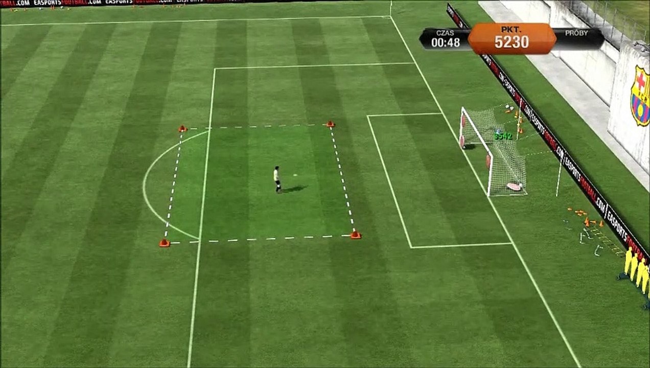 FIFA 13 training games - shots - gold level