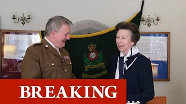 Like father, like daughter! Princess Anne follows in Philip's footsteps with touching role