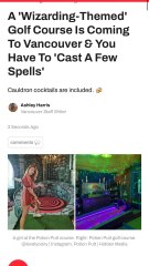 A ‘Wizarding-Themed’ Golf Course Is Coming To Vancouver