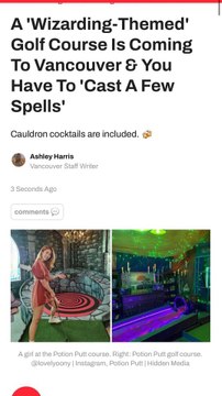 A ‘Wizarding-Themed’ Golf Course Is Coming To Vancouver