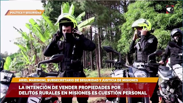 La intención de vender propiedades por delitos rurales en Misiones es cuestión personal