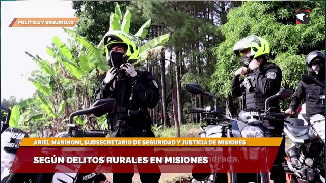 Según delitos rurales en Misiones