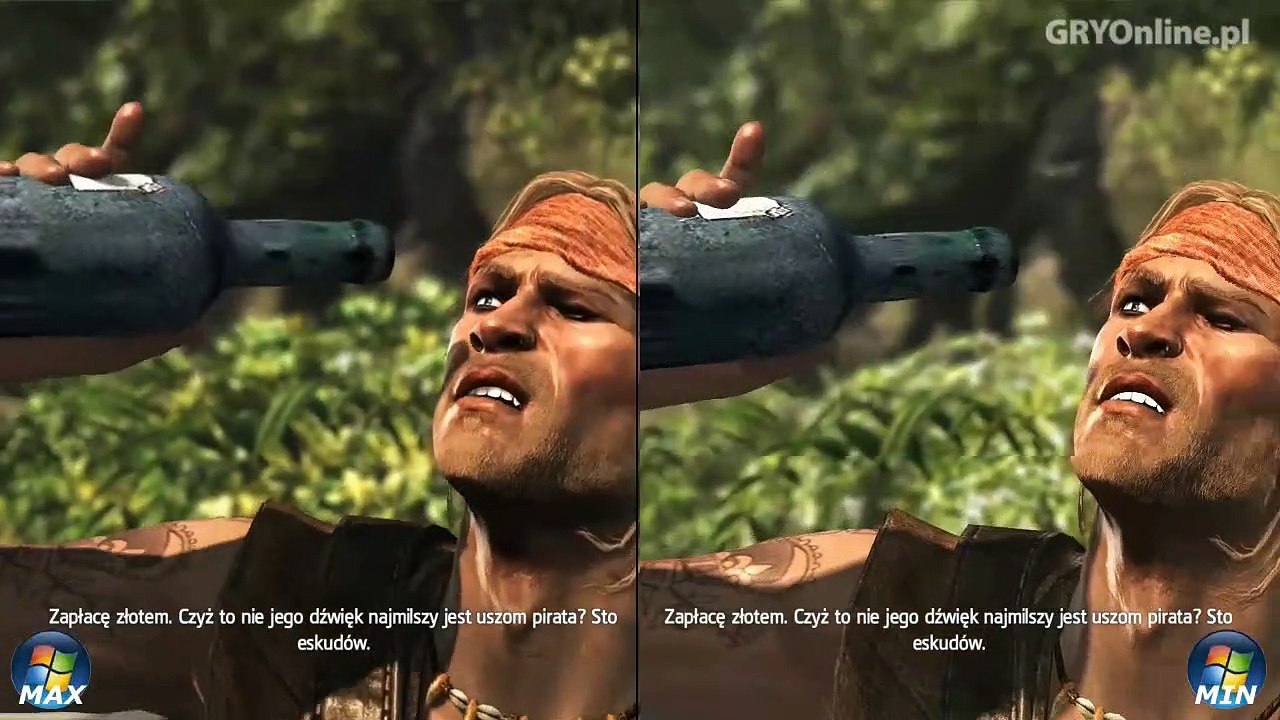 Assassin's Creed IV: Black Flag Graphics Compar...