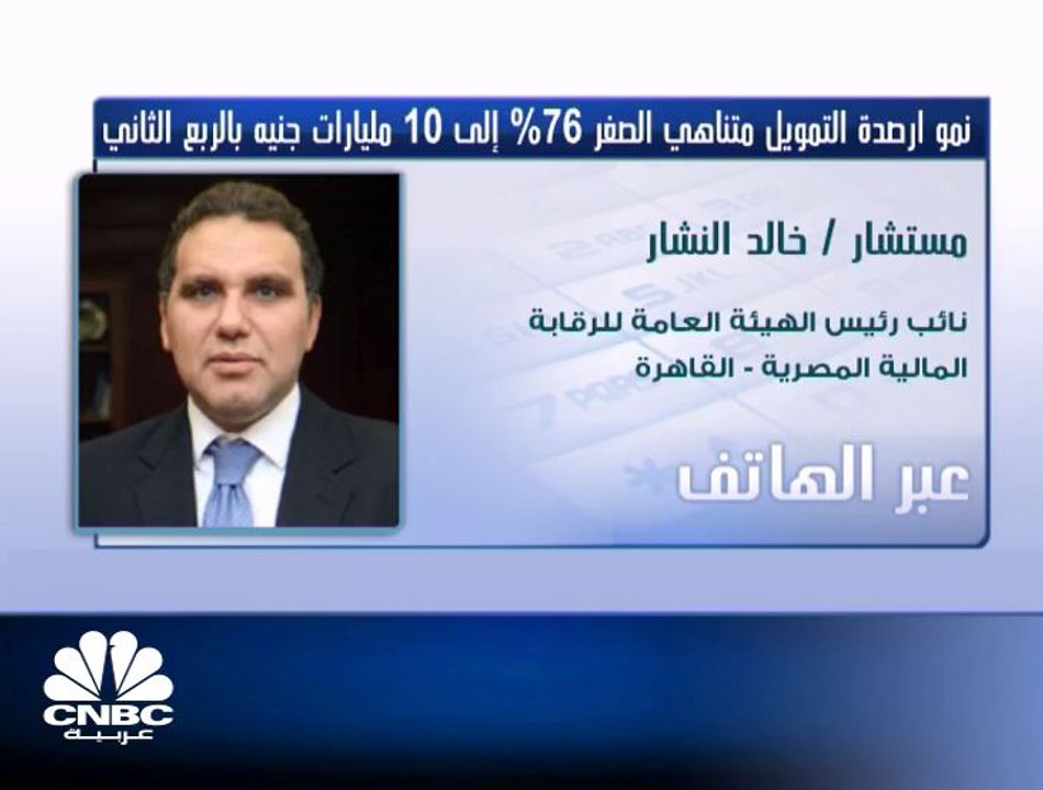 نائب رئيس الهيئة العامة للرقابة المالية المصرية...