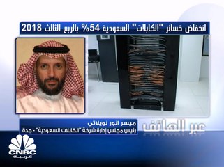 رئيس مجلس إدارة "الكابلات السعودية" لـ CNBC عربية: 560 مليون ريال حجم مديونية الشركة حالياً