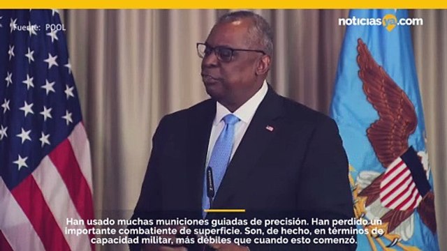 Secretario de Defensa de EE. UU. Austin sobre Rusia: Son más débiles que cuando esto comenzó.