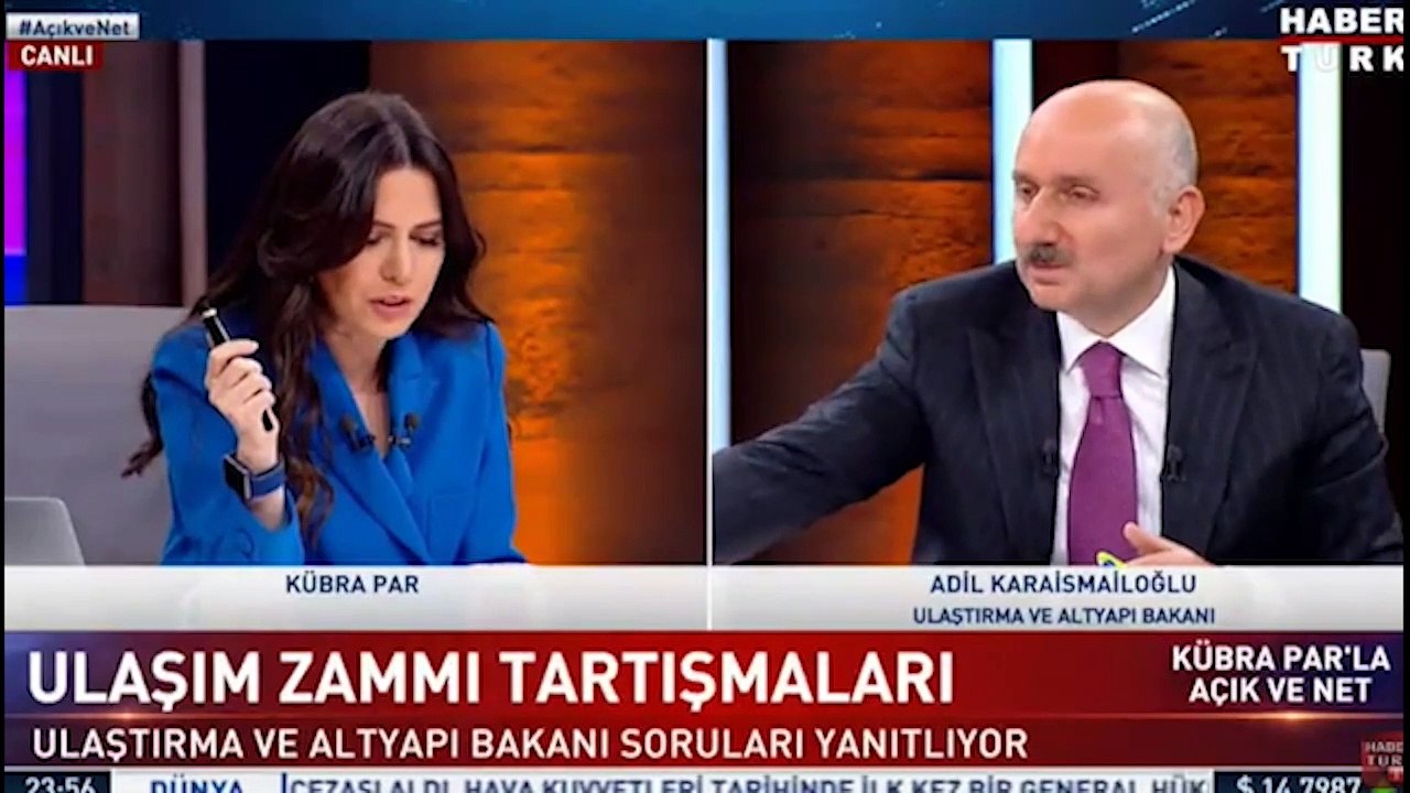 Ulaştırma Bakanı zam eleştirilerine karşı "hızlı tren toplu taşıma değildir" savunması yaptı