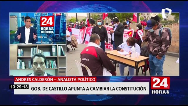 Asamblea Constituyente: Ejecutivo plantea PL para distraer al país de otros temas, según analista
