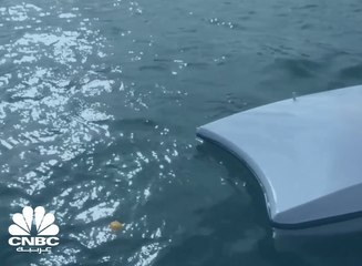 هذه الآلة تستطيع جمع 350 كيلوغرام من النفايات البحرية