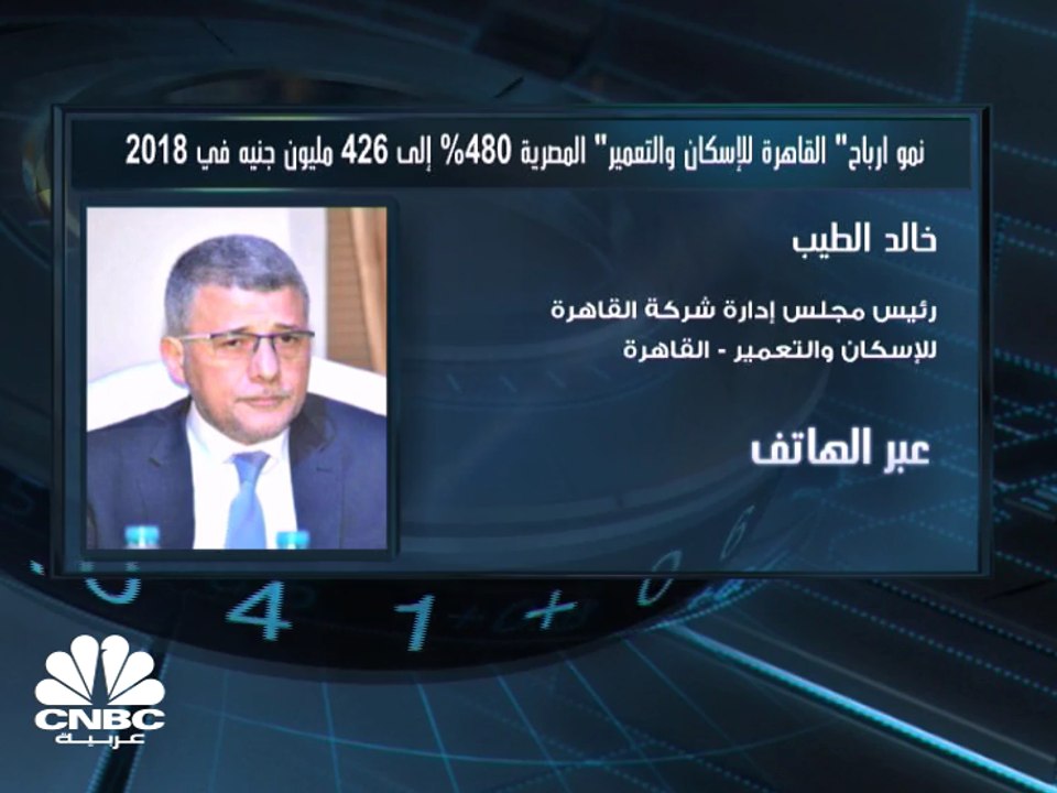رئيس مجلس إدارة شركة القاهرة للإسكان والتعمير لـCNBC عربية: تركيزنا بالفترات القادمة سيكون على المباني التجارية