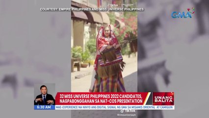 32 Miss U Philippines 2022 candidates, nagpabonggahan sa Nat-Cos presentation | UB