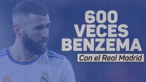 Benzema iguala a Gento: claves para 600 partidos de blanco